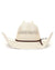 American Hat 1077 2 Tone Vented LO Straw-Hat-Branded Envy