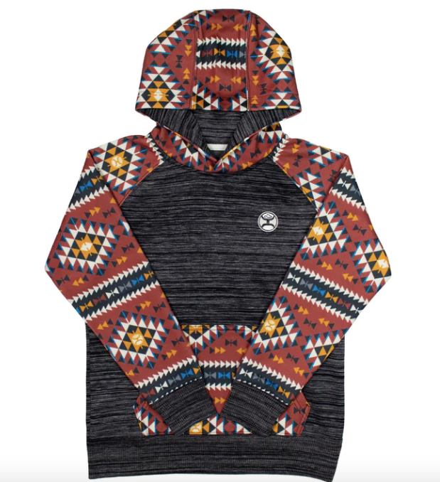 "Summit" Hooey Youth Hoody -Charcoal-Kids Fashion-Branded Envy