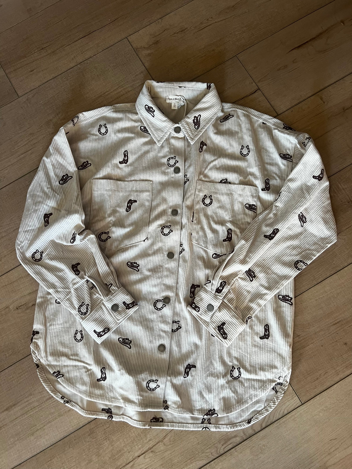 Cowgirl Corduroy Shirt-Branded Envy