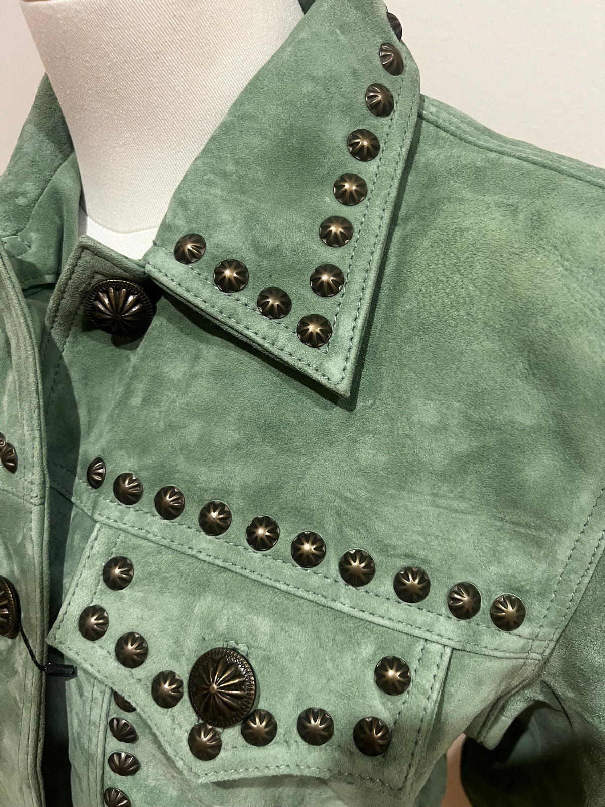 Authentic Suede Concho Jacket-Outerwear-Branded Envy