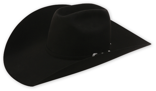 100X Black 5" Brim American Hat-Hat-Branded Envy