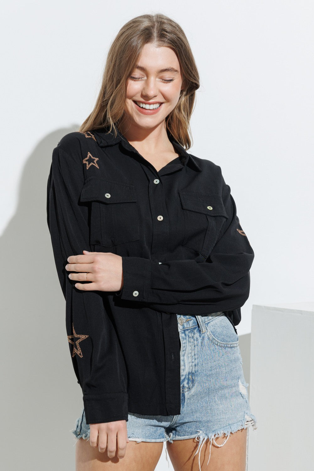 Kelly Star Western Shirt-western shirt-Branded Envy