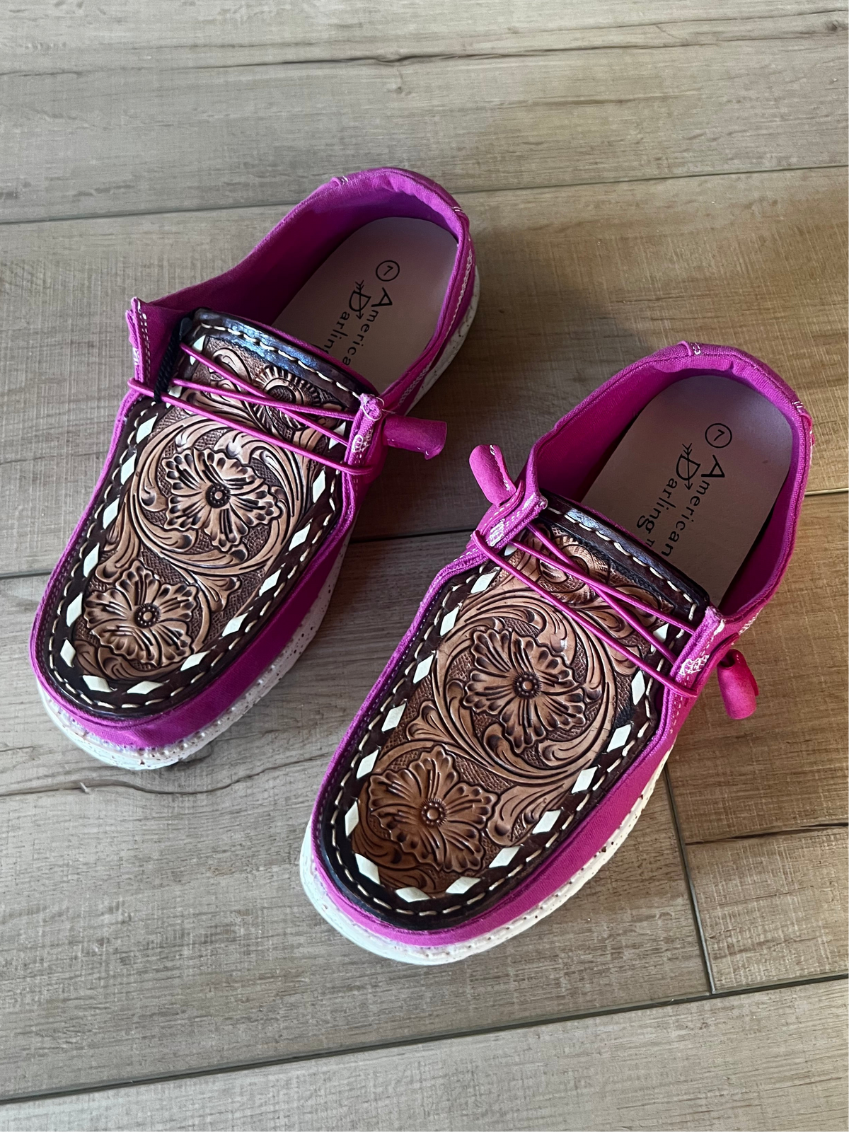 Lydia Tooled Shoe-Boots &amp; Shoes-Branded Envy