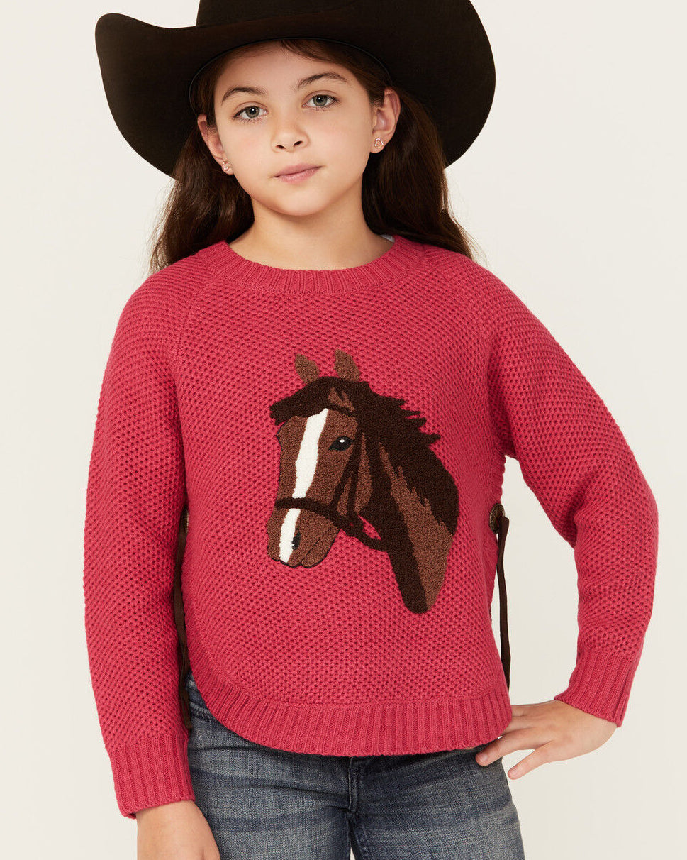 Youth Horse Sweater-Branded Envy