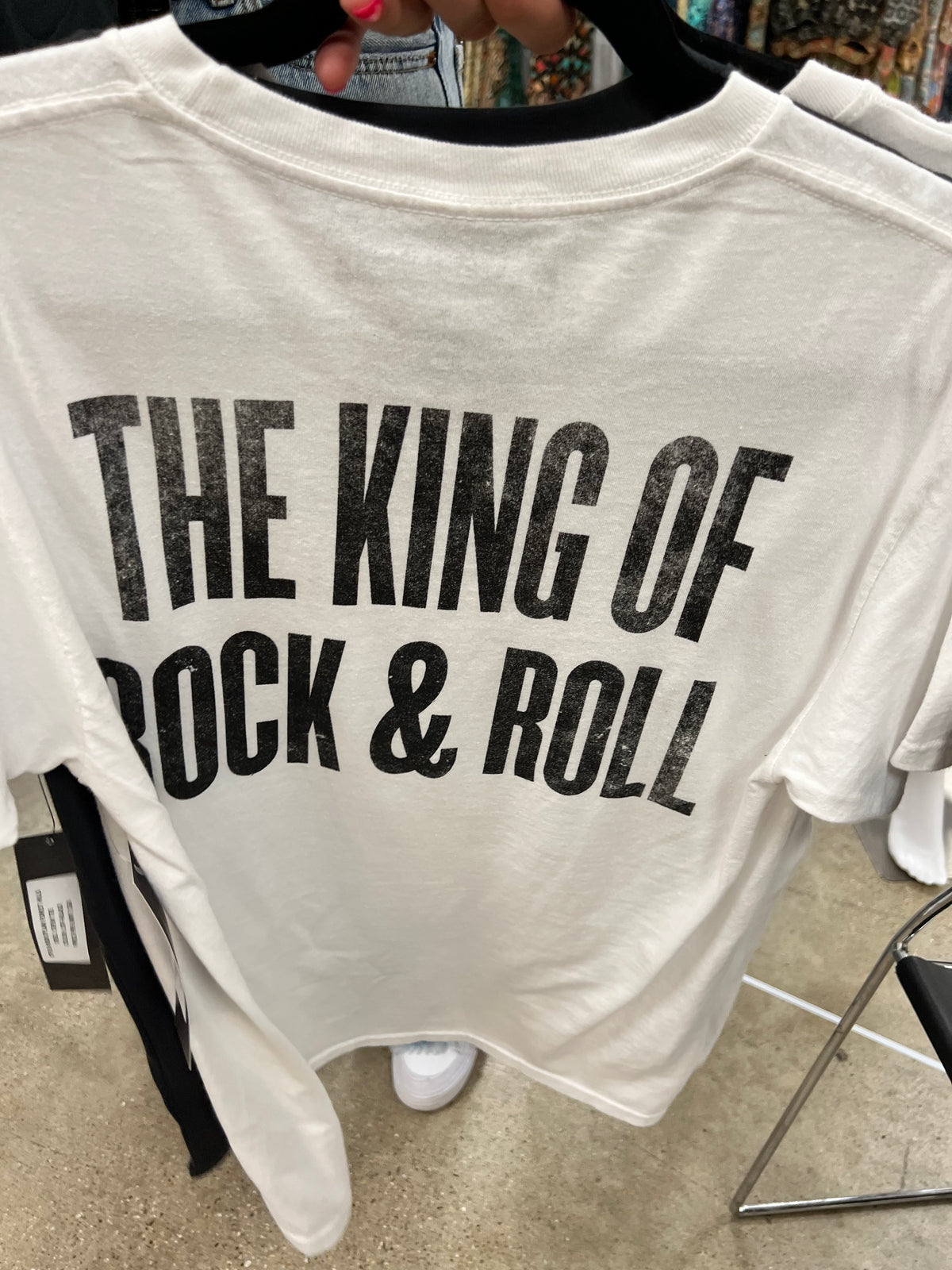 Elvis King of Rock Tee-Graphic Tee-Branded Envy