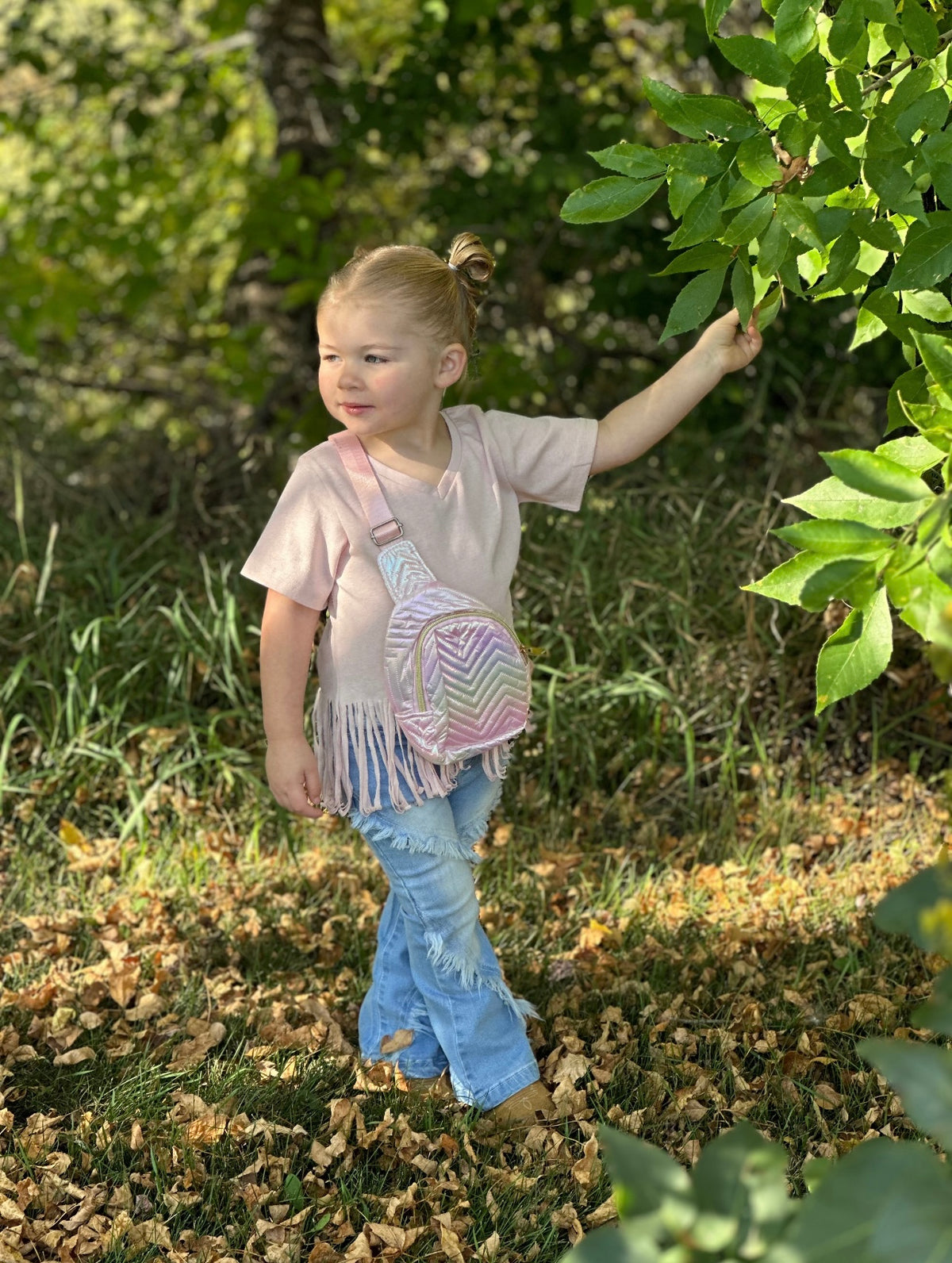 Girls&#39; Fringe Tee-Branded Envy