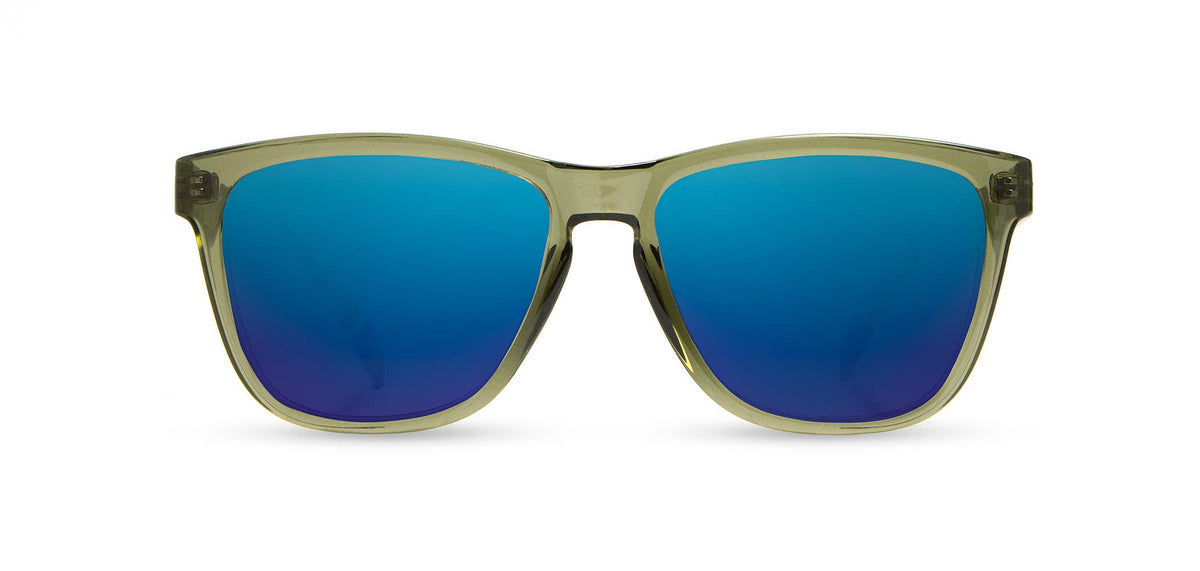 Pendleton Sunglasses - Kegon: Emerald Crystal/Mission Trails: Blue Mirror Polarized-Sunglasses-Branded Envy