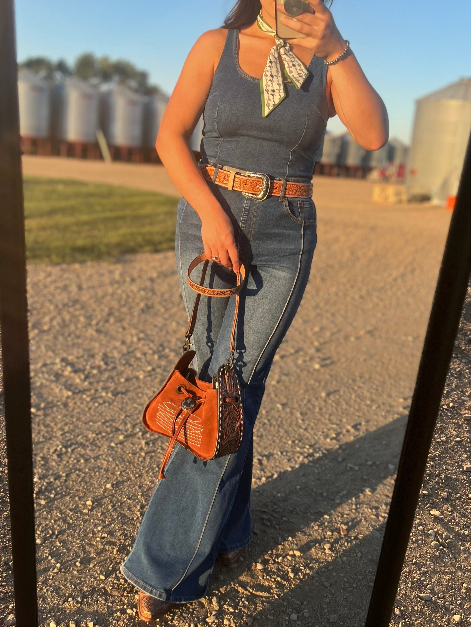 The Stirrup Purse-Branded Envy