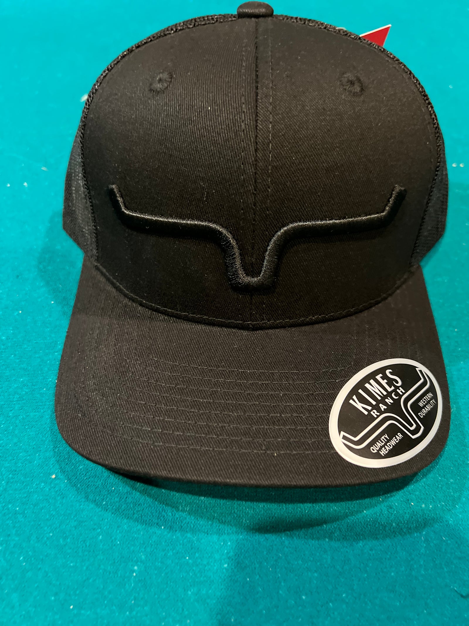 Kimes Ranch Weekly Trucker Blk/Blk-Caps-Branded Envy