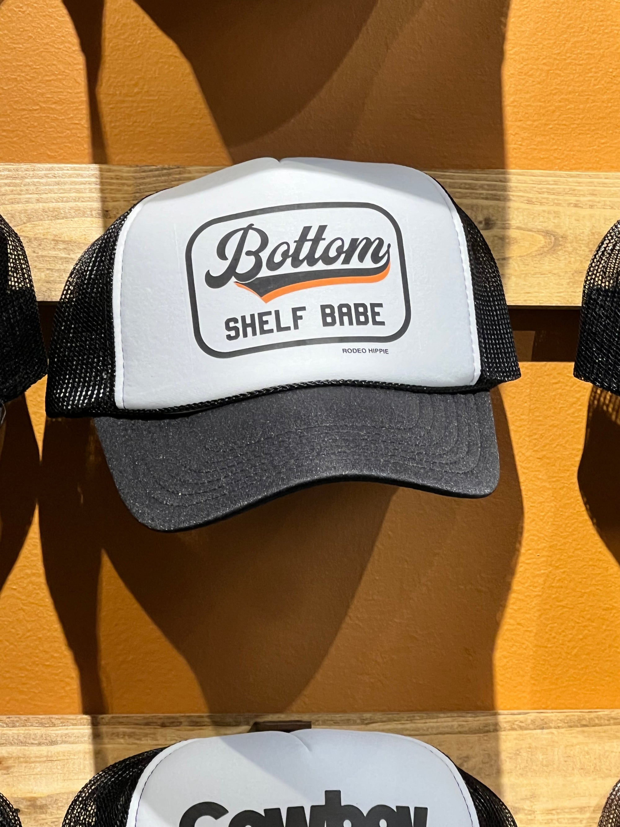 Bottom Shelf Trucker Hat-Caps-Branded Envy