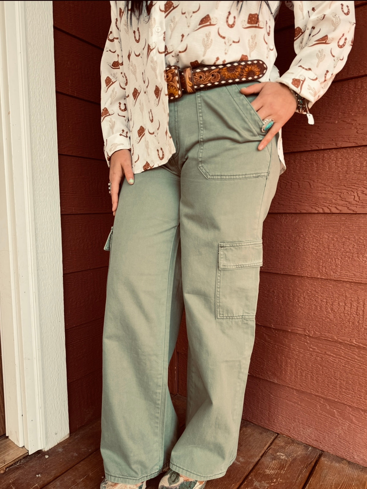 Sammi Cargo Pant-Bottoms-Branded Envy