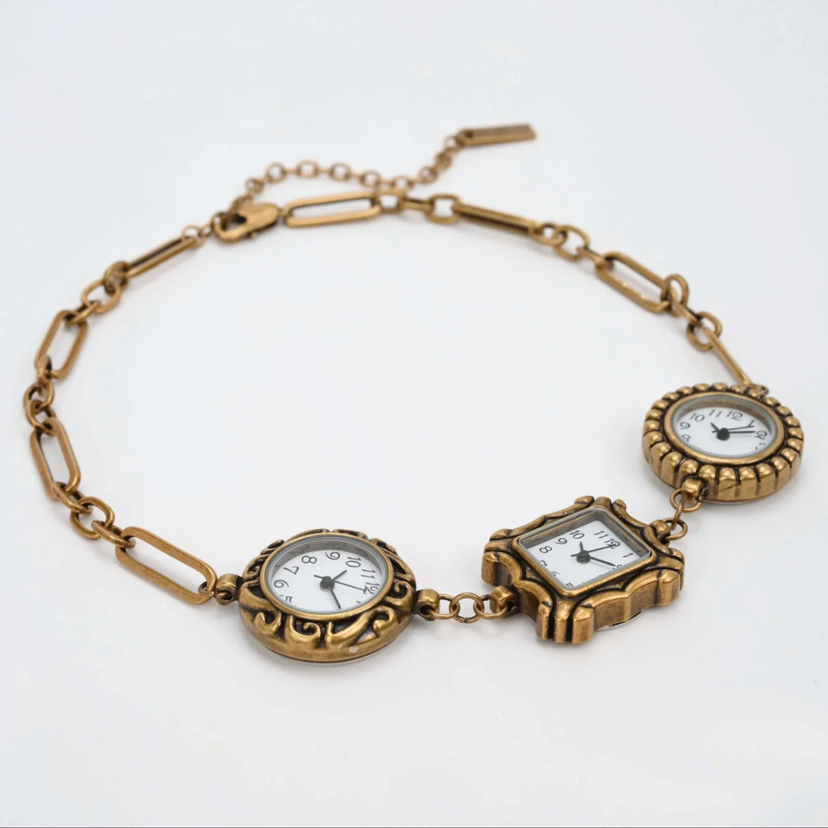 Greta Clock Necklace-Branded Envy