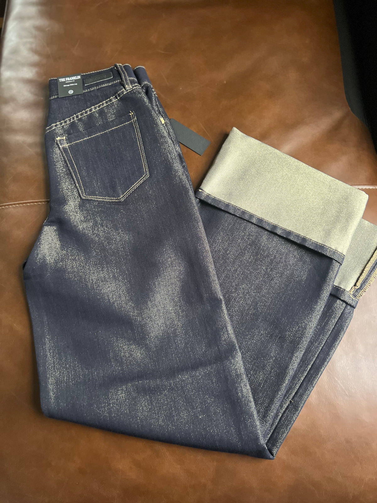 Blank NYC Gold Thread Jeans-Branded Envy