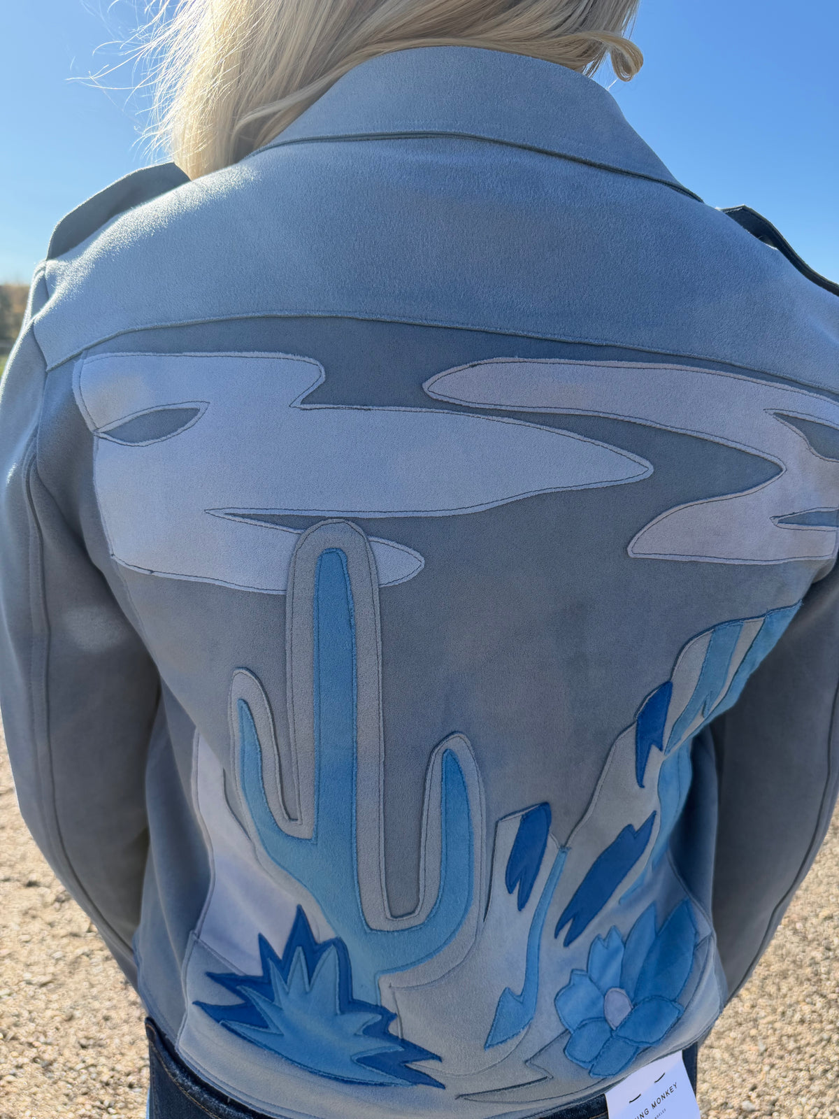 Cacti Forever Jacket Blue-Fashion Top-Branded Envy