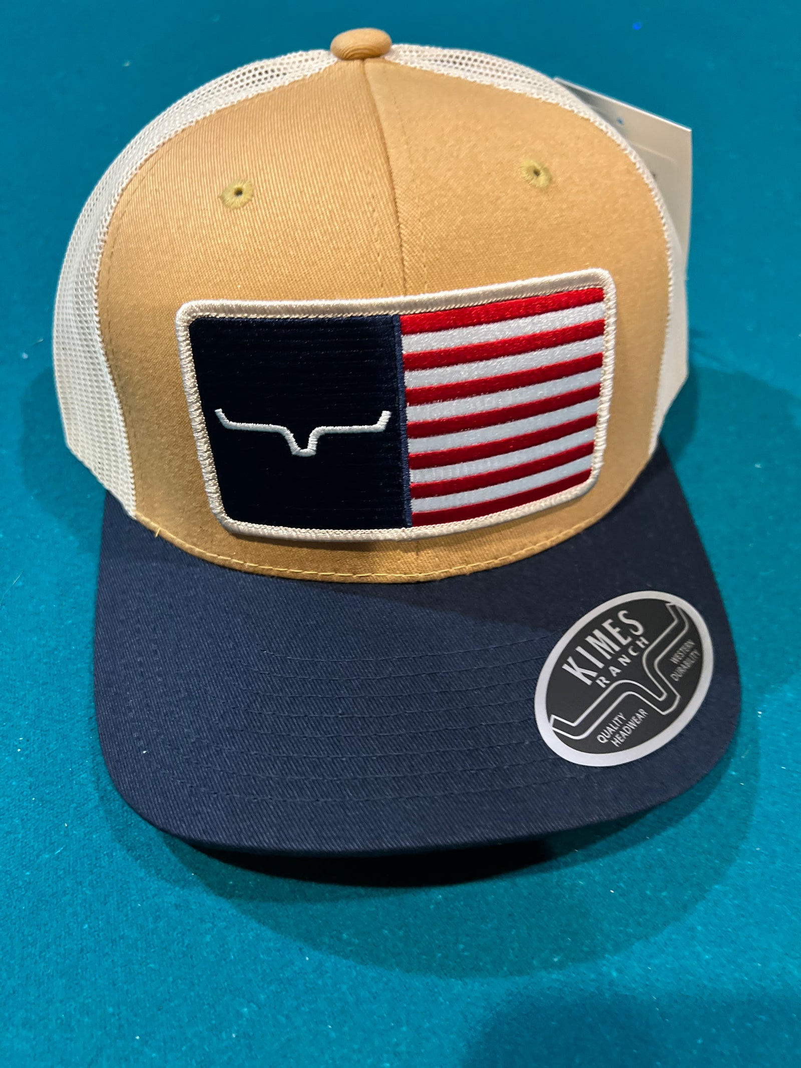 Kimes Ranch American Trucker WW Brown-Caps-Branded Envy