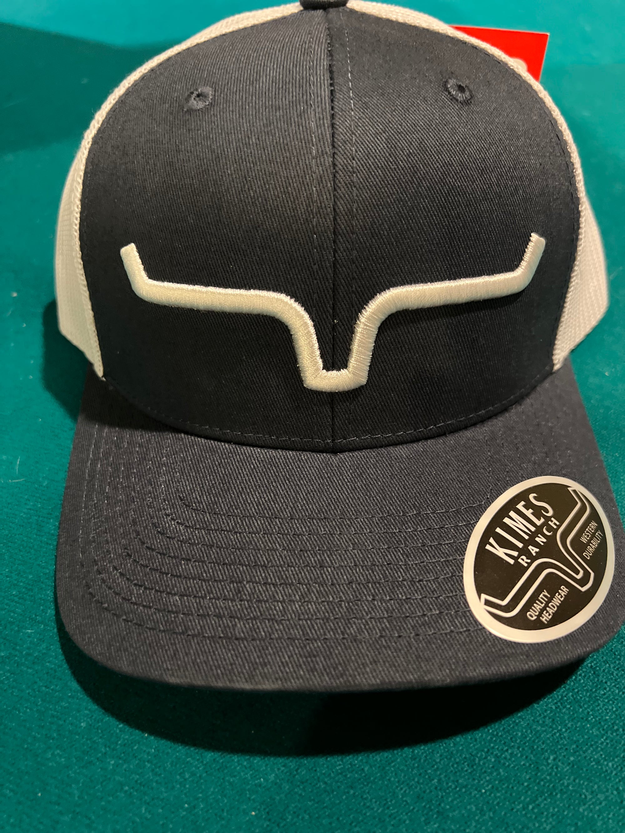 Kimes Ranch Weekly Trucker Nvy/Wht-Caps-Branded Envy