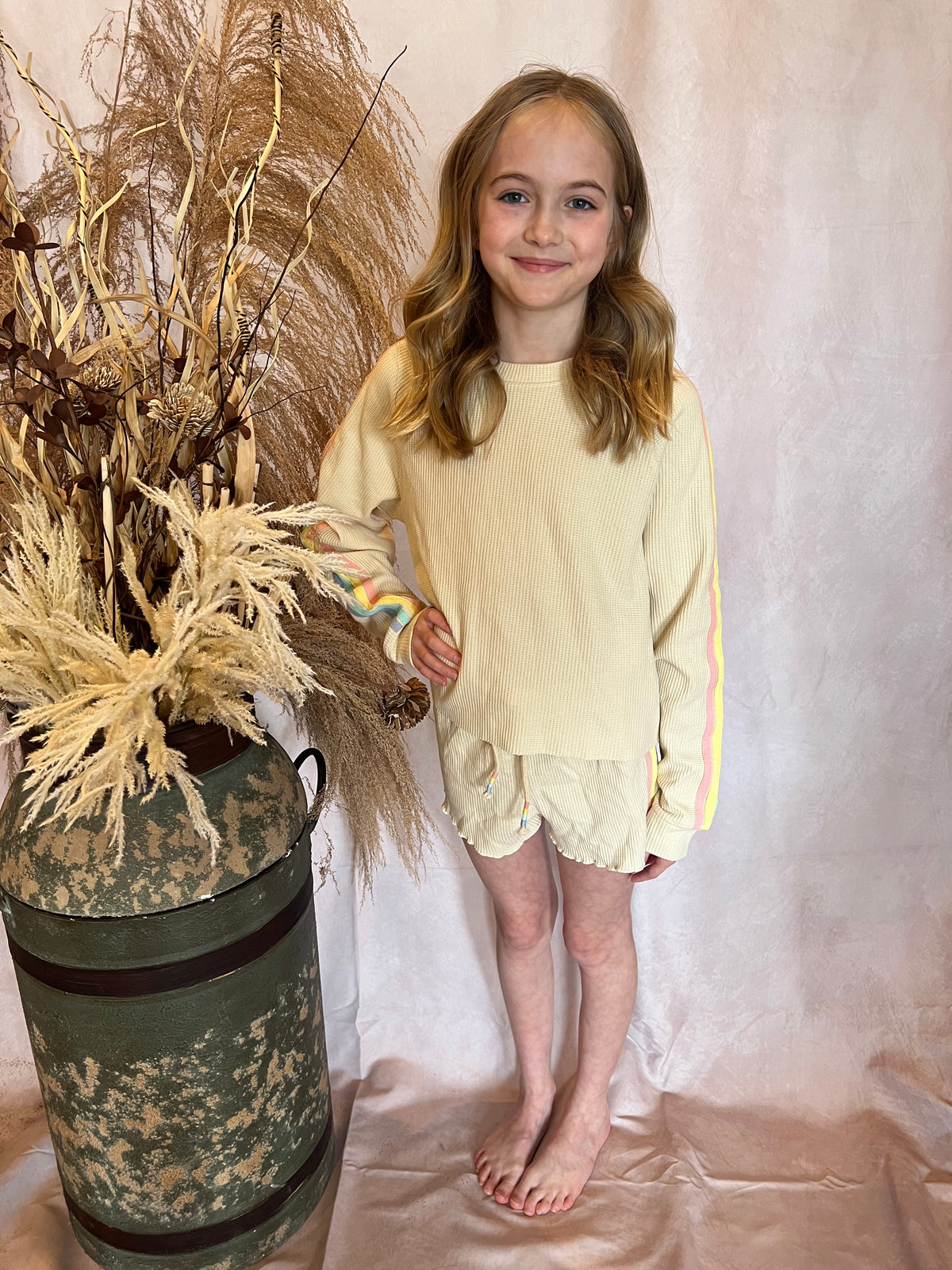 LS Light Thermal w/Stripes-tween-Branded Envy