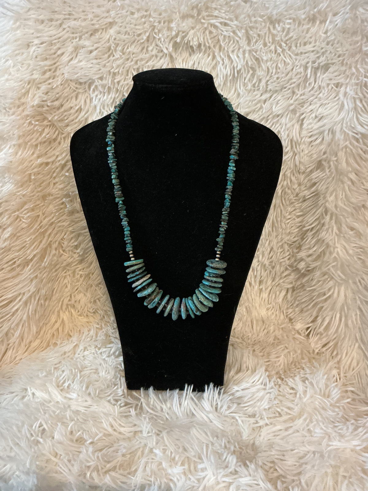 Kingman Saucer Bead Necklace-Jewelry-Branded Envy