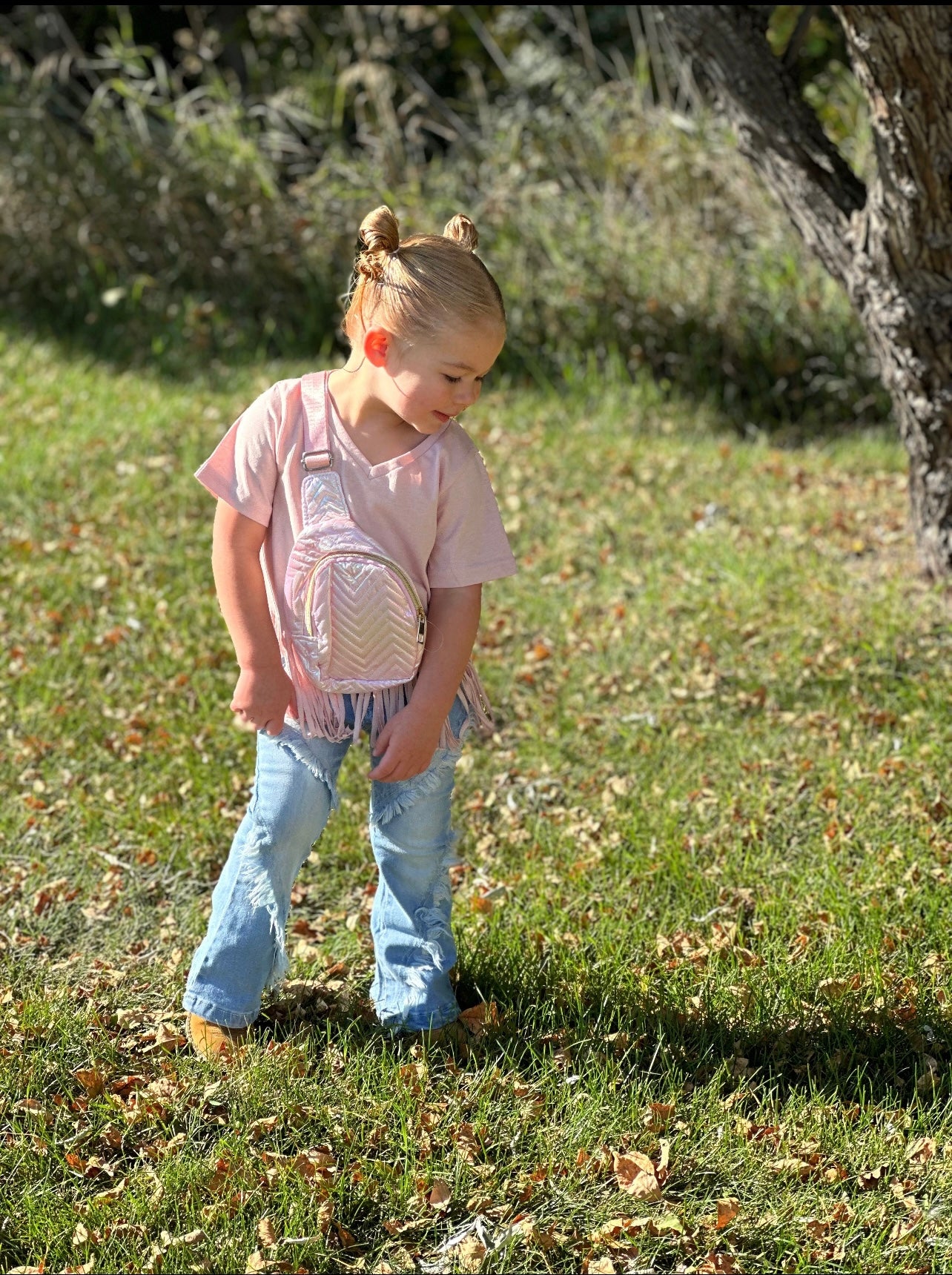 Mini Metallic Sling Bag-Branded Envy