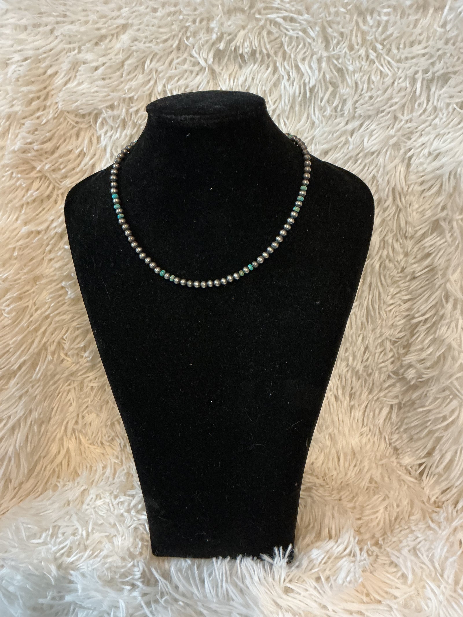 Kingman Navajo pearl 16”-Accessories-Branded Envy