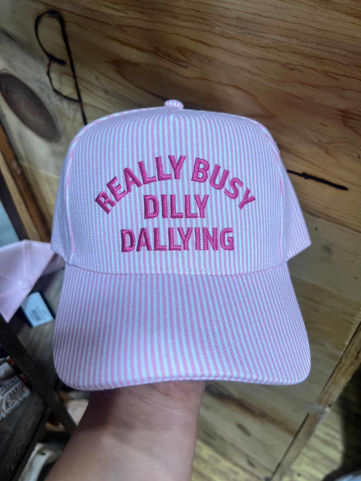Dilly Dally Trucker Hat-Branded Envy