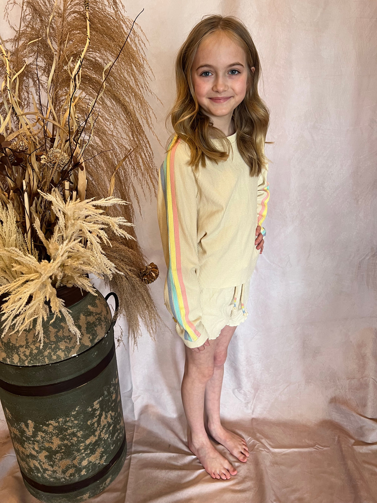 LS Light Thermal w/Stripes-tween-Branded Envy