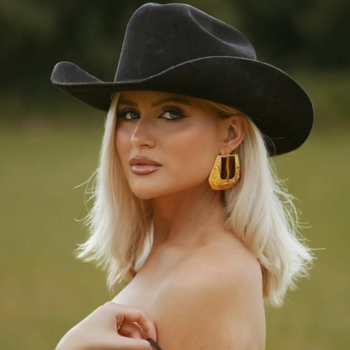 Buckle Betty Earrings-Branded Envy