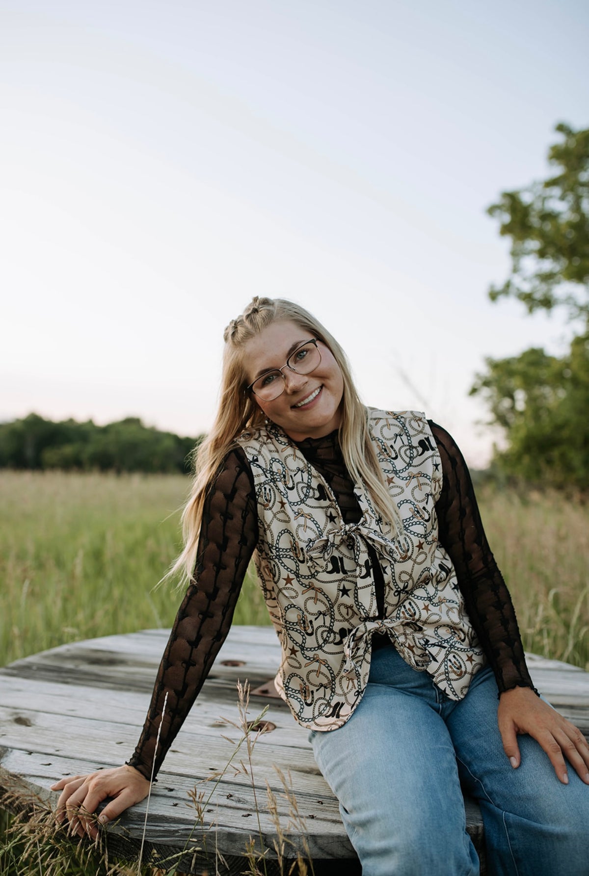 Rustic Links Vest-Branded Envy