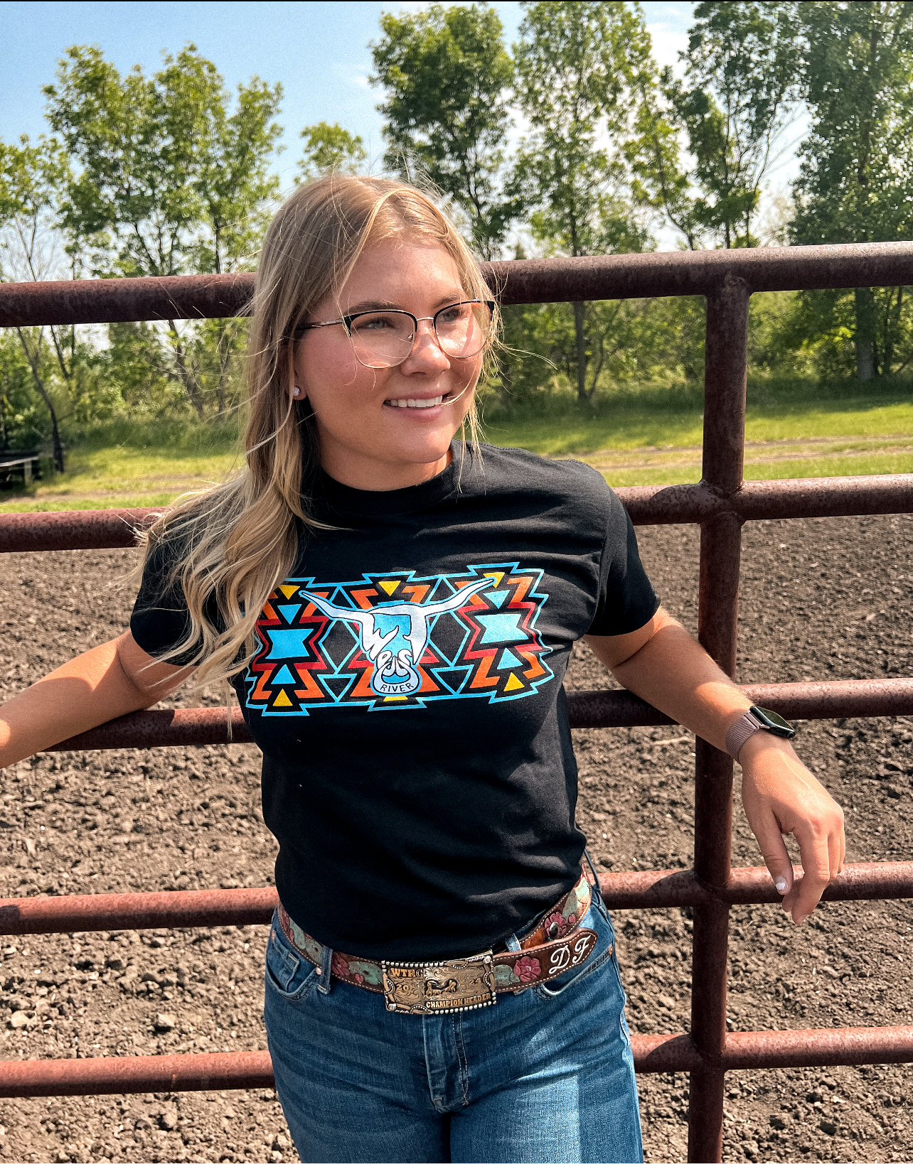 West River Native Design Tee-Graphic Tee-Branded Envy