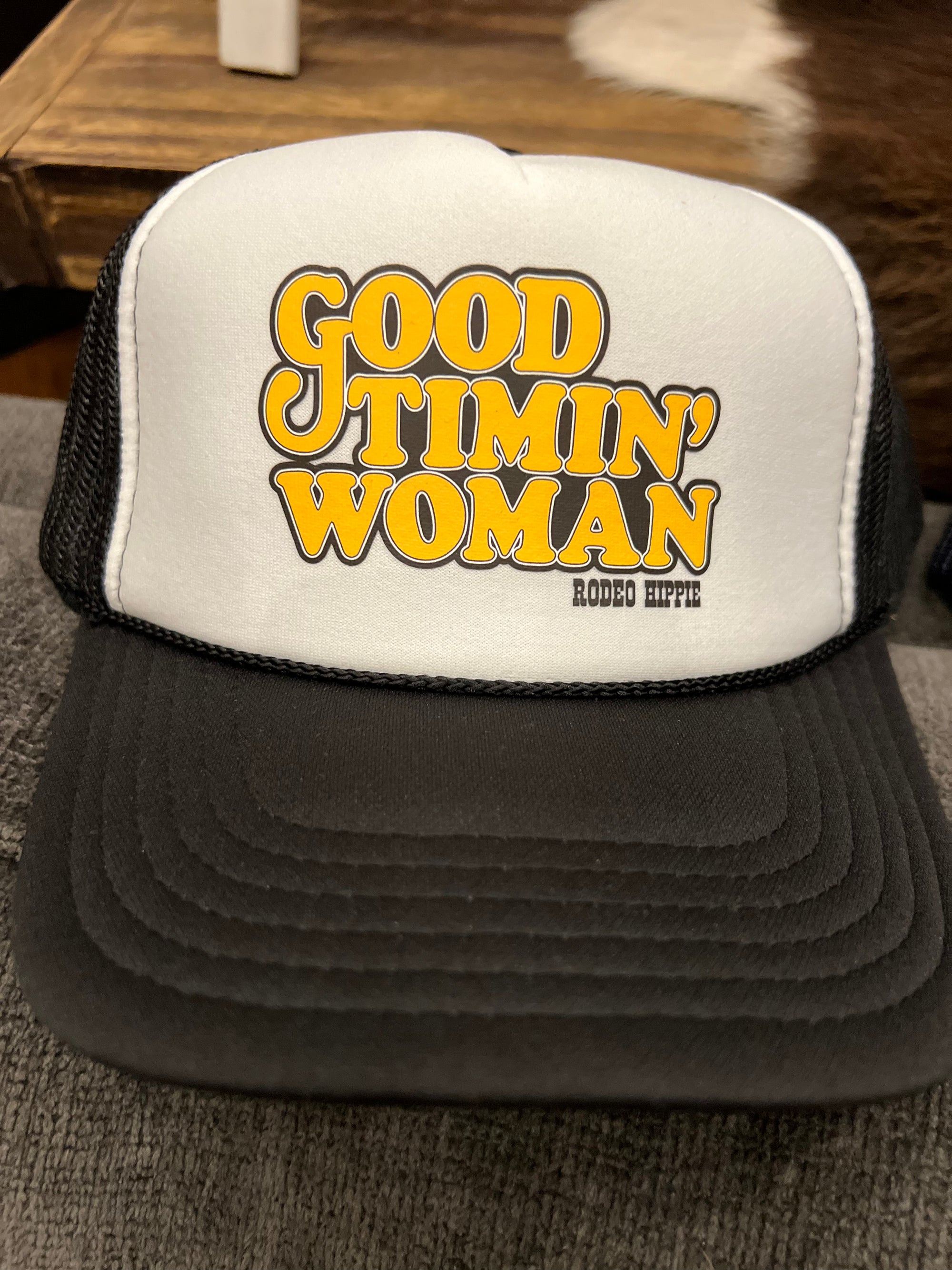 Good Timin Woman Trucker Hat-Caps-Branded Envy
