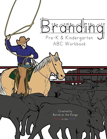 Pre-K/K ABC Western Workbook-Accessories-Branded Envy