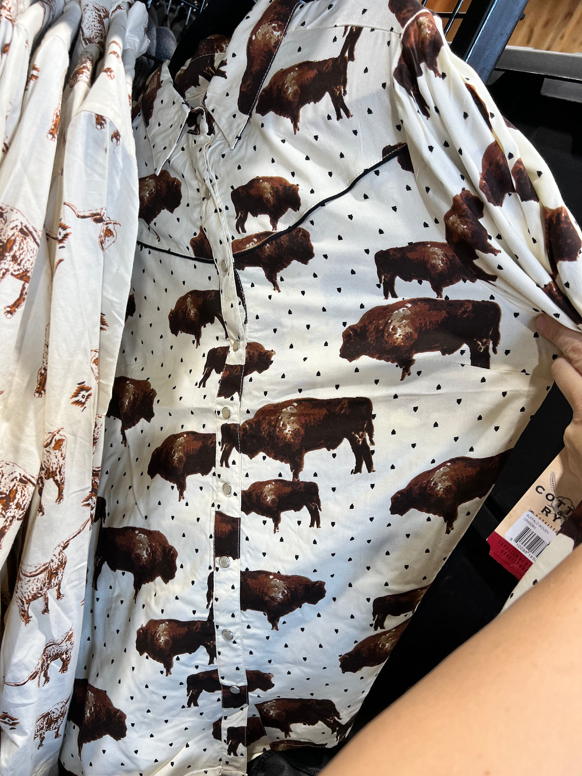 Buffalo Bill Pearl Snap-western shirt-Branded Envy