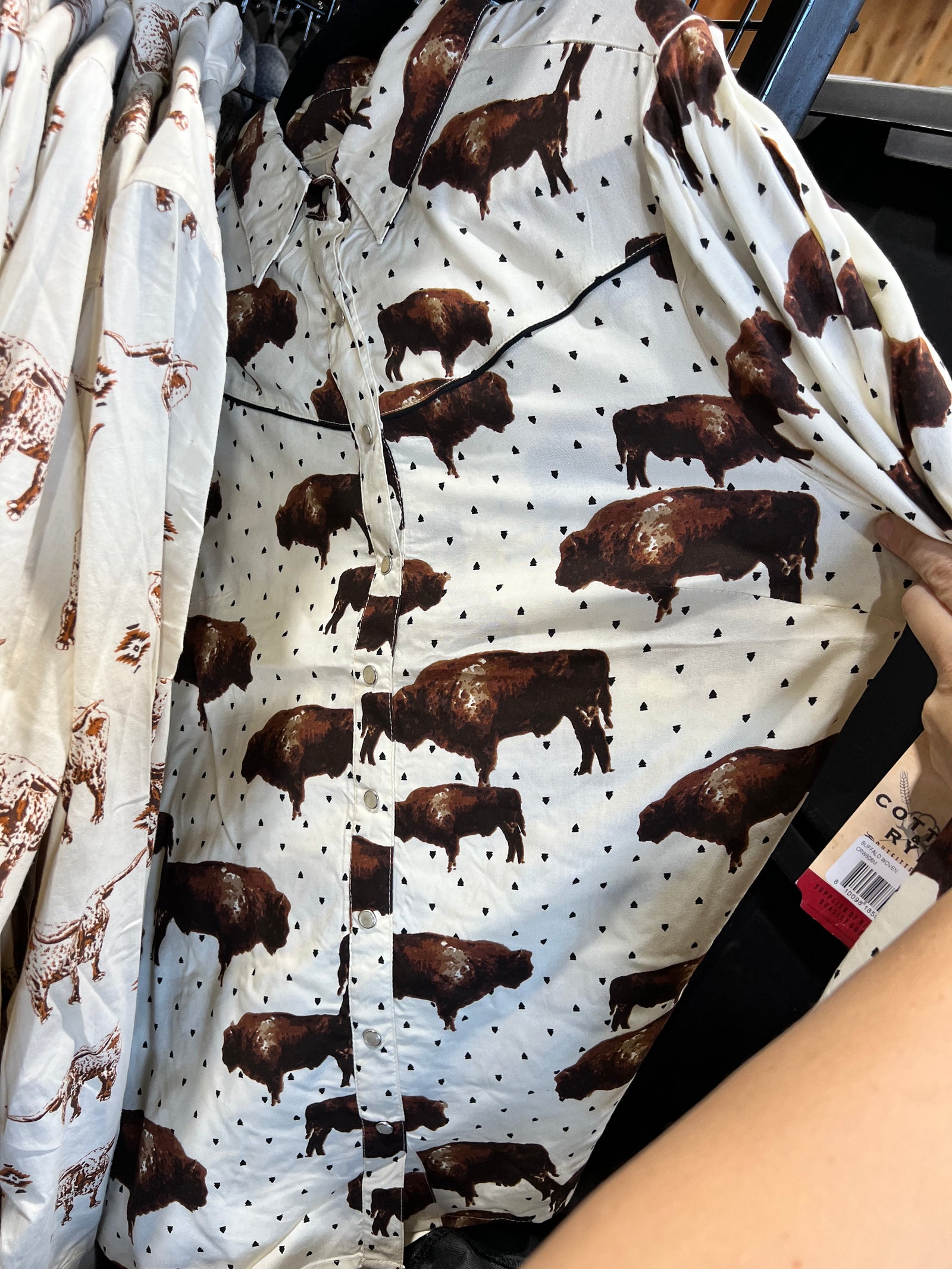 Buffalo Bill Pearl Snap-western shirt-Branded Envy