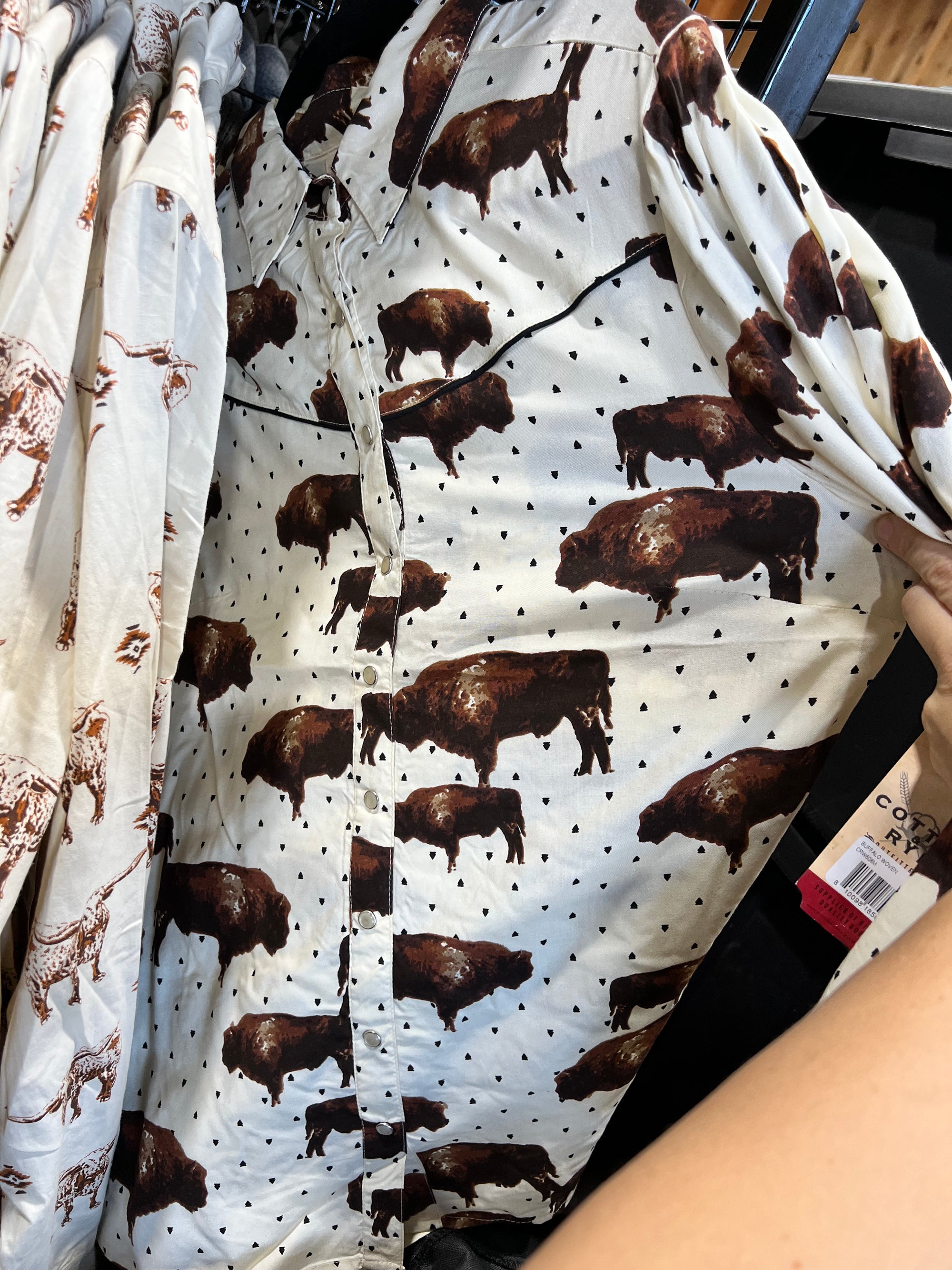 Buffalo Bill Pearl Snap-western shirt-Branded Envy