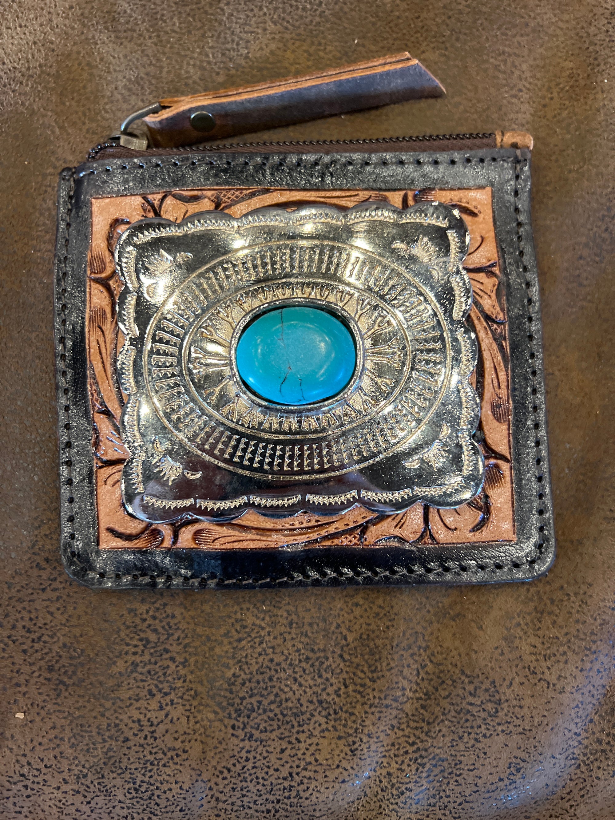 Cirque Tooled Wallet-Bag and Purses-Branded Envy