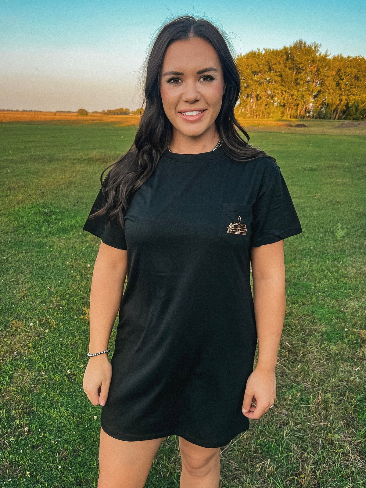 Boot Stitch T-shirt Dress-Branded Envy