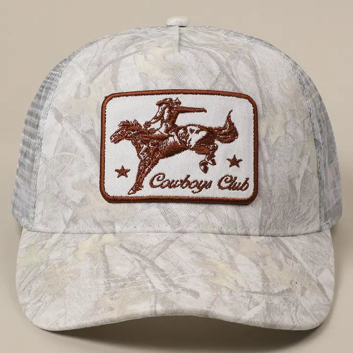 Cowboy Camo Hat-Branded Envy