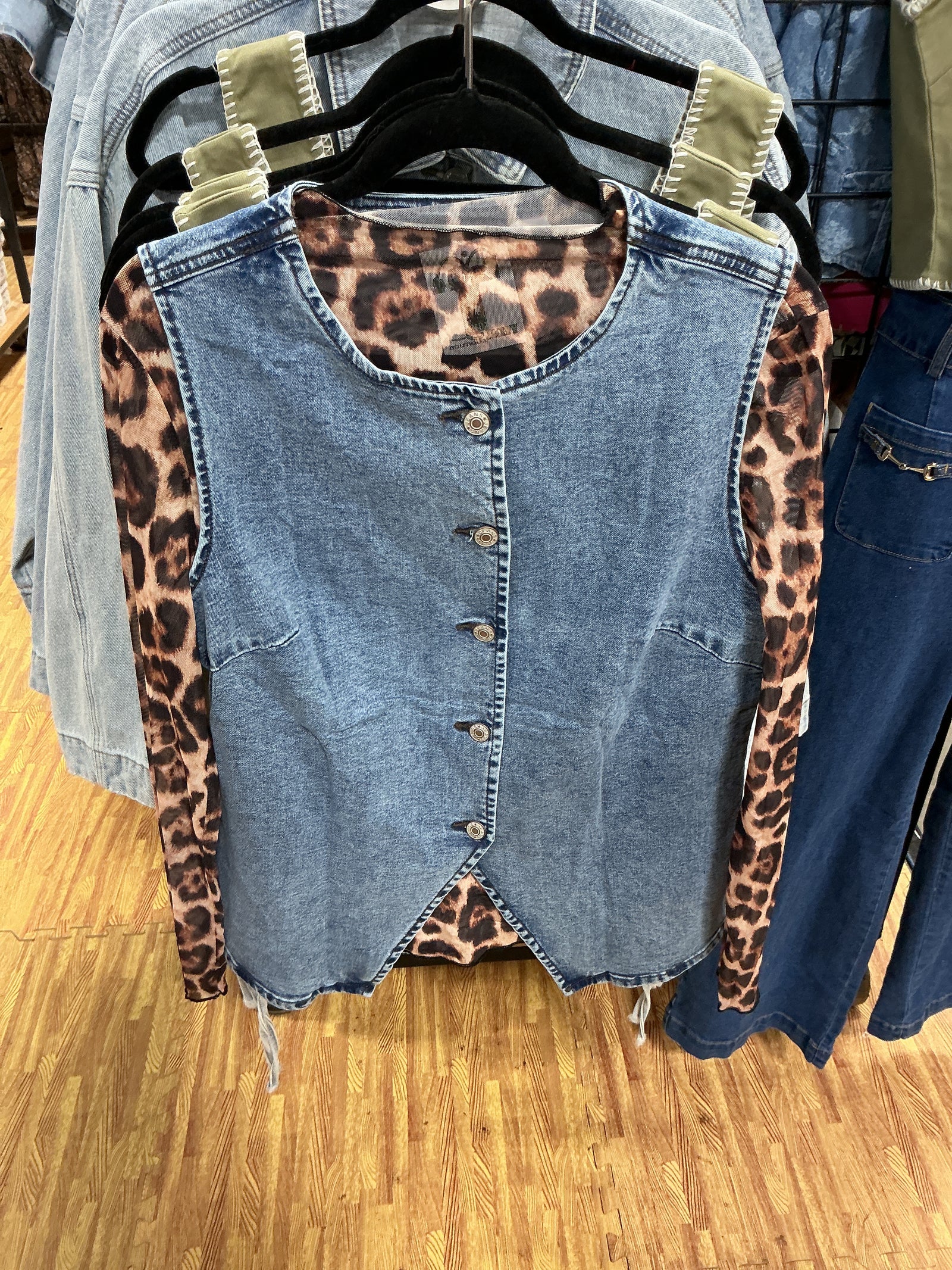 Cheetah Mesh Long Sleeve-Branded Envy