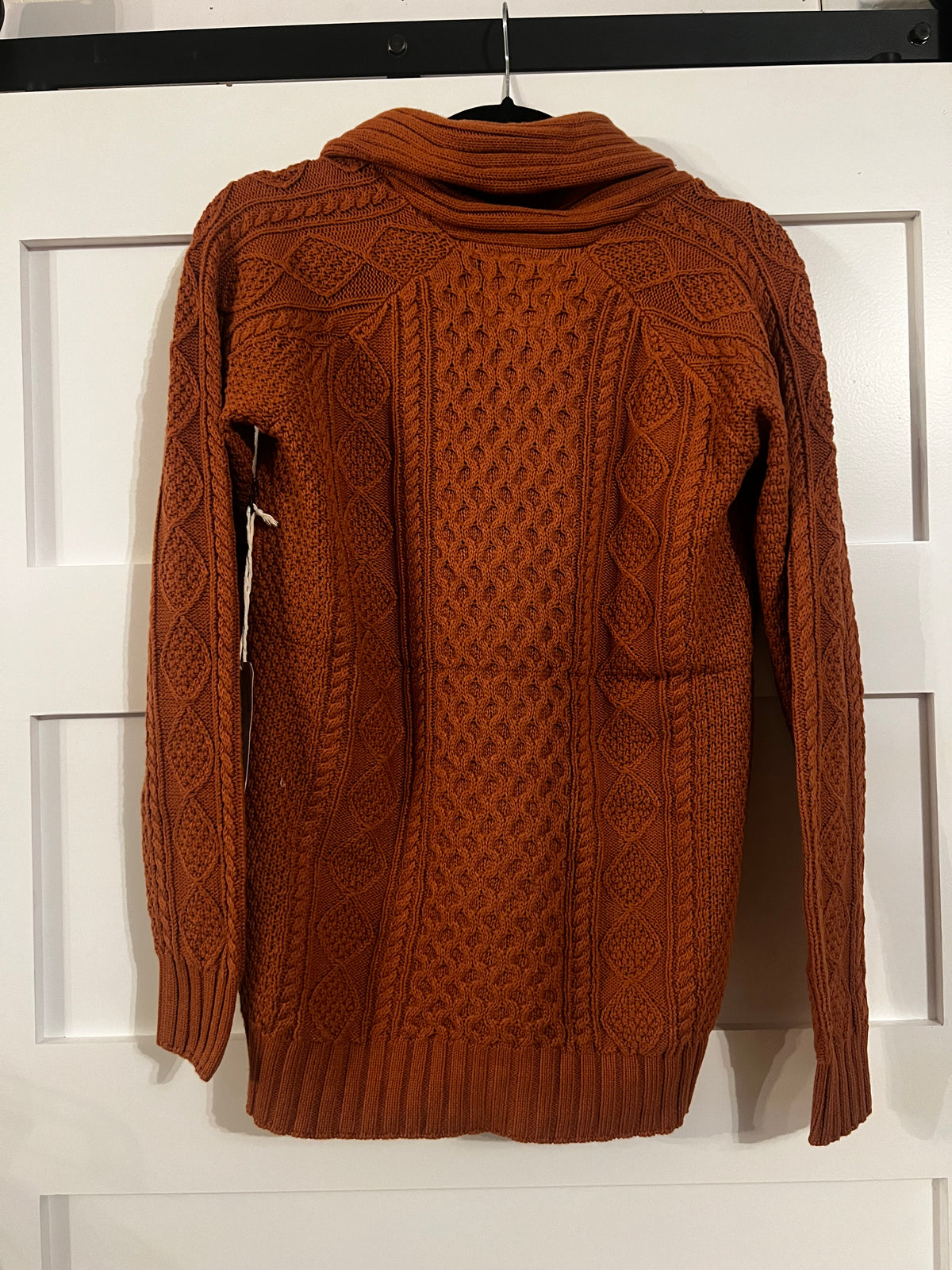 Concho Cable Knit Cardigan-Cardigan-Branded Envy