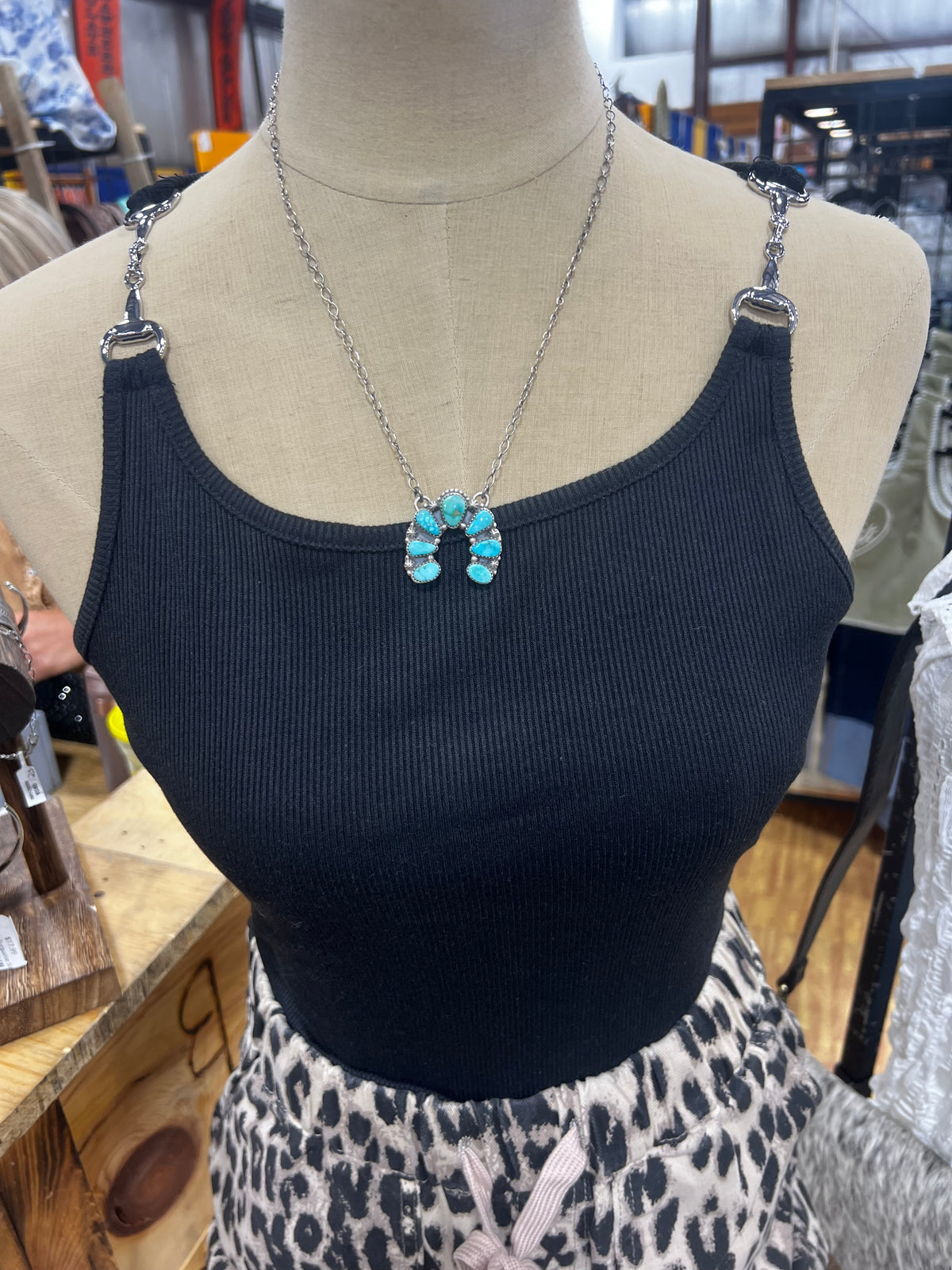 Ribbed Horse Bit Tank-Branded Envy