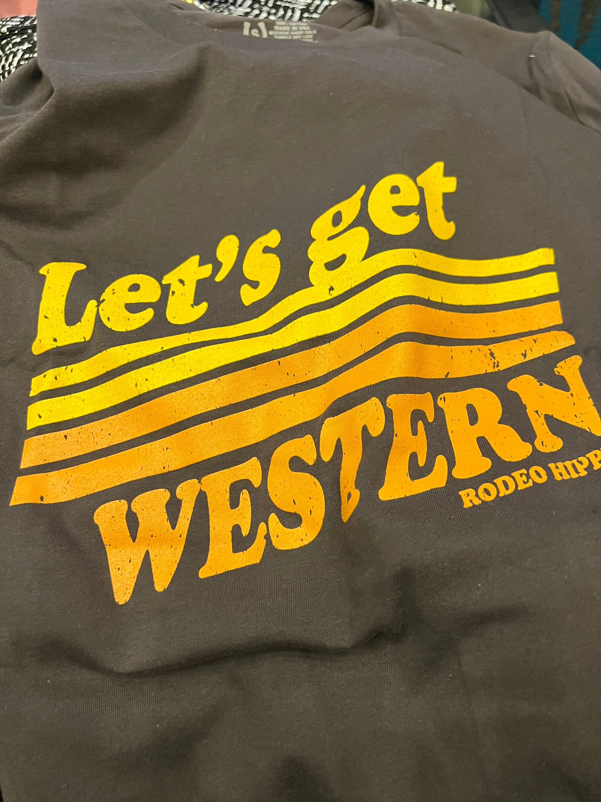 Let's Get Western Graphic-graphic tee-Branded Envy