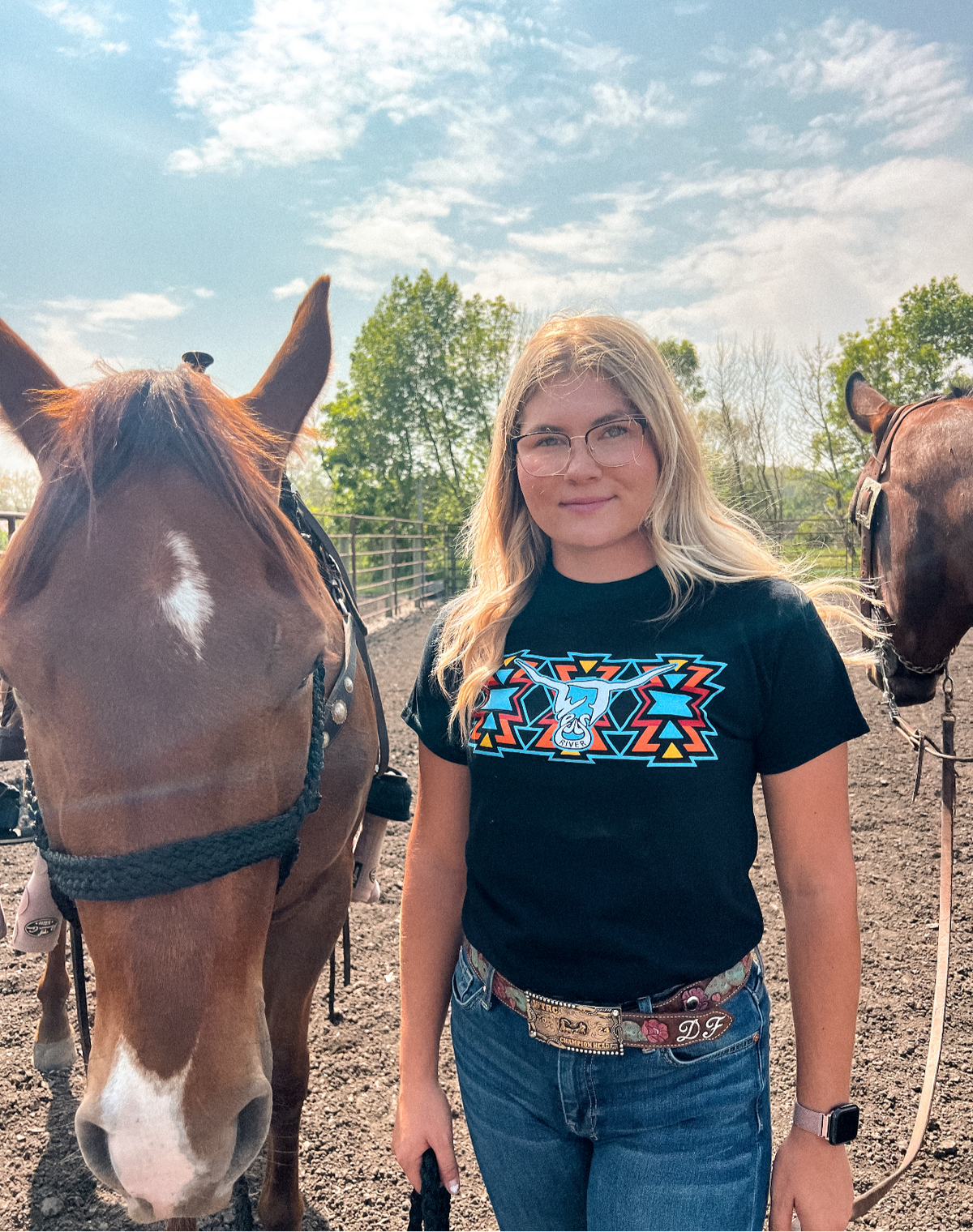 West River Native Design Tee-Graphic Tee-Branded Envy