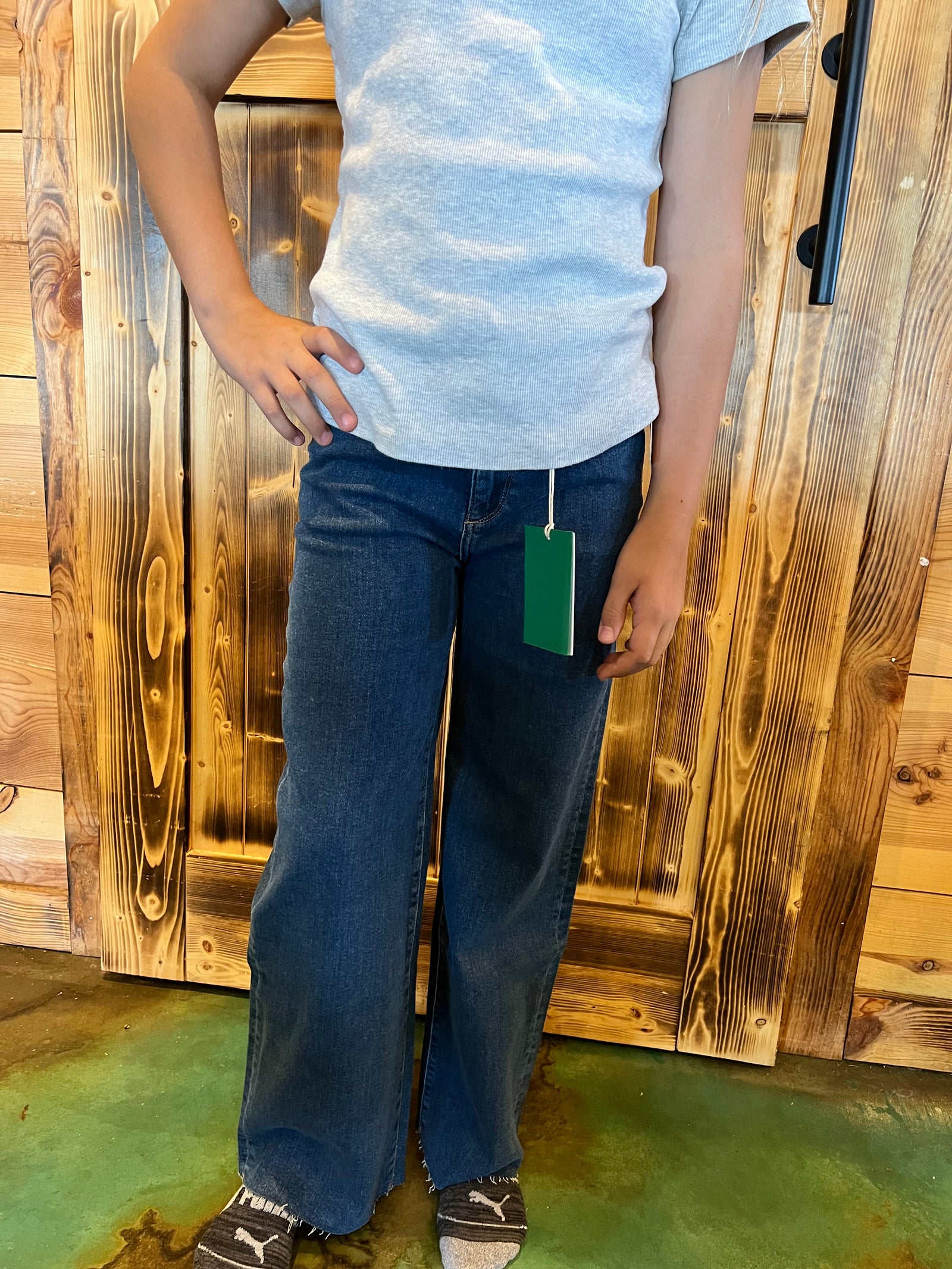 Calista Tween Wide Leg Denim-tween-Branded Envy