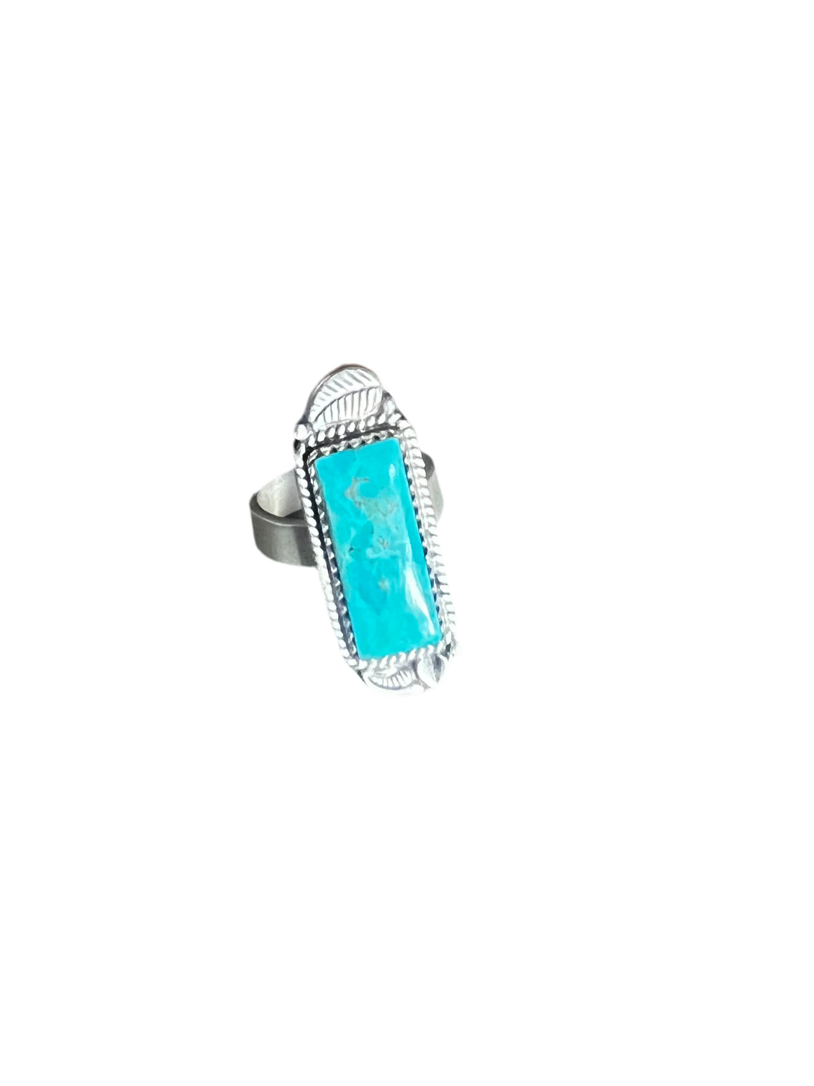 Sleeping Beauty Turquoise Ring Sz 7-Branded Envy