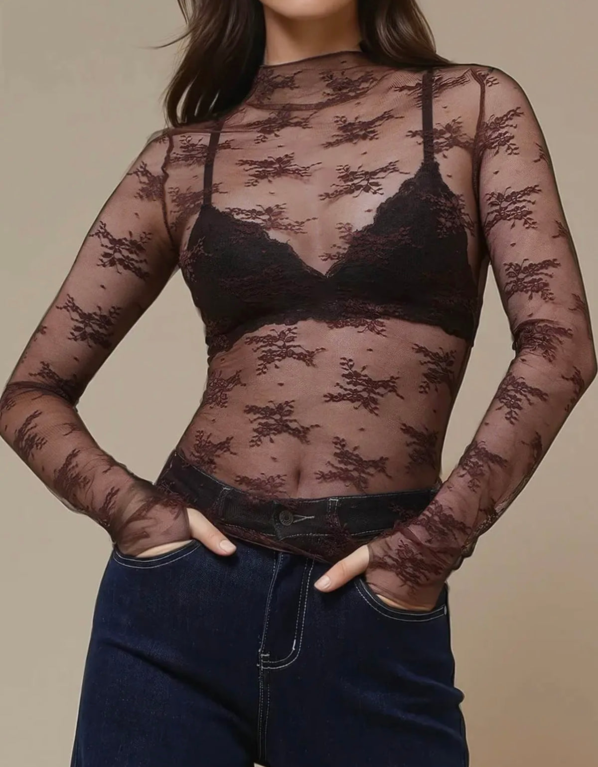Lace Layering Top-Branded Envy
