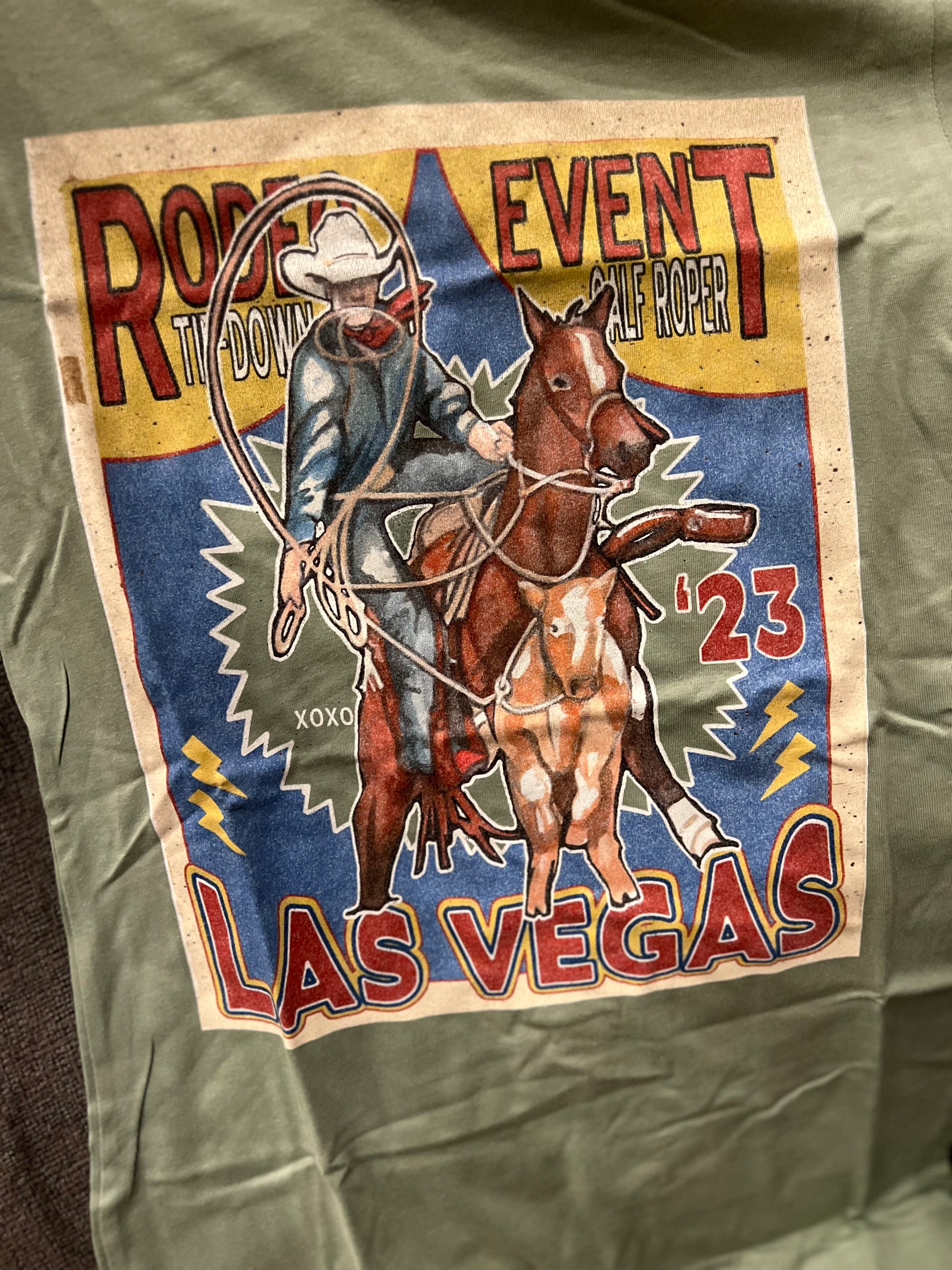 '23 BE Vegas Rope It! Graphic-graphic tee-Branded Envy