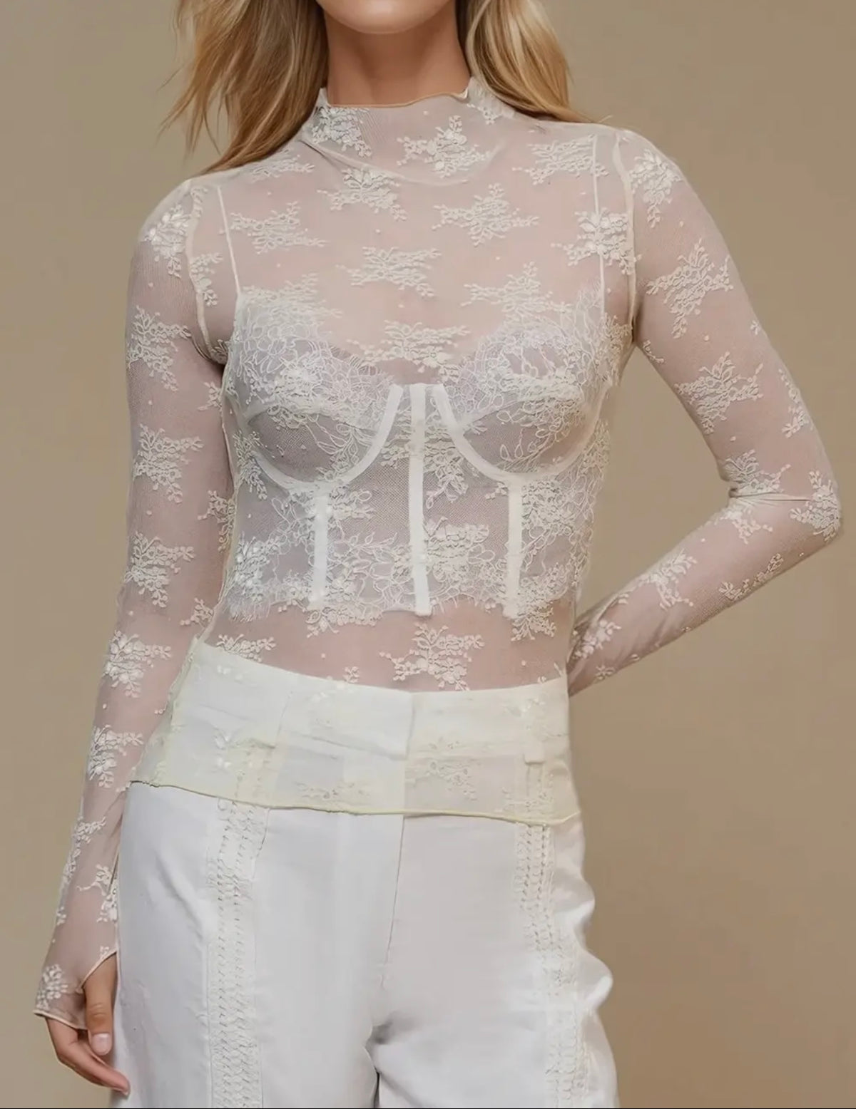 Lace Layering Top-Branded Envy