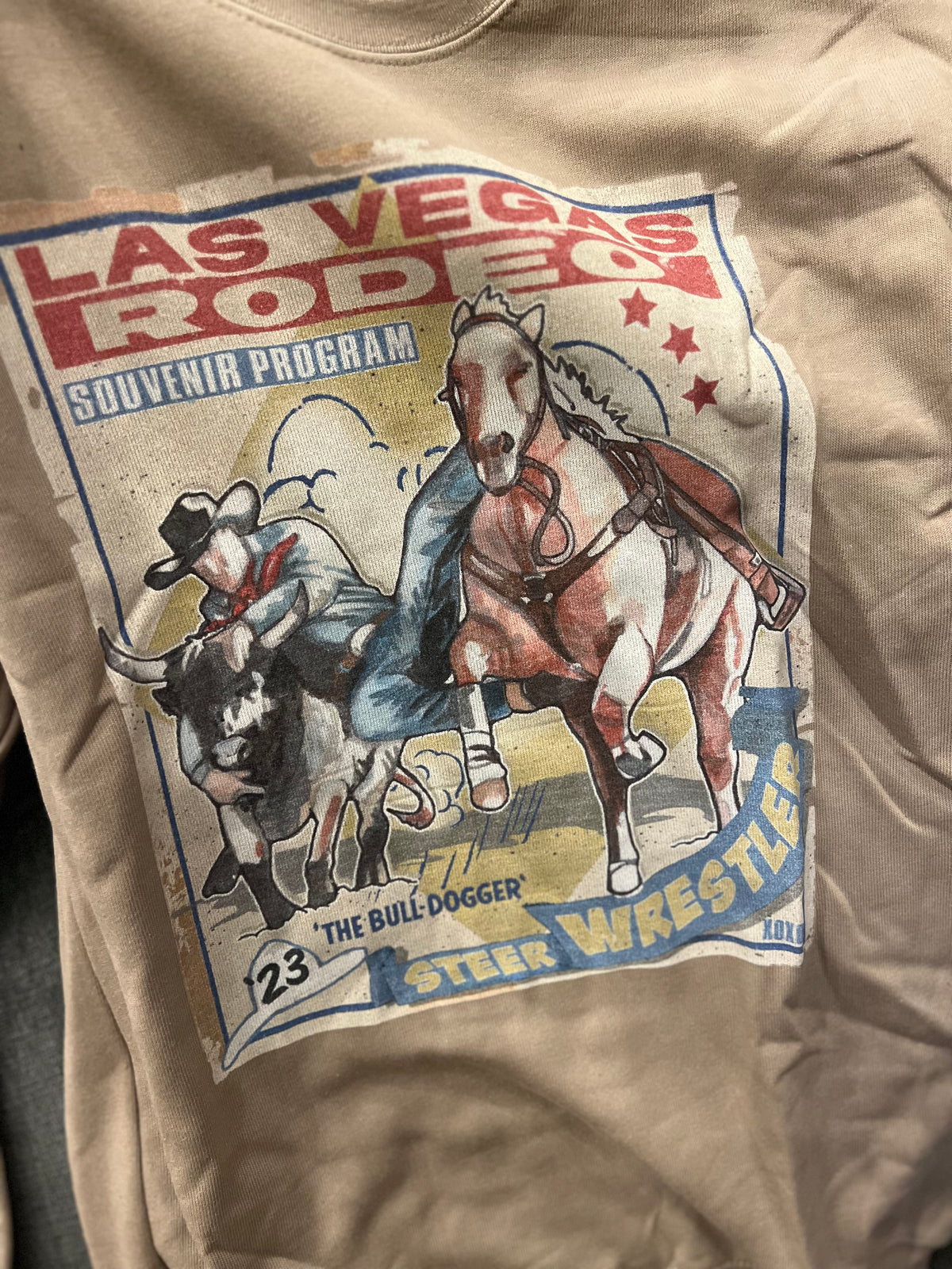 &#39;23 BE Vegas Tan SW-Graphic Tee-Branded Envy