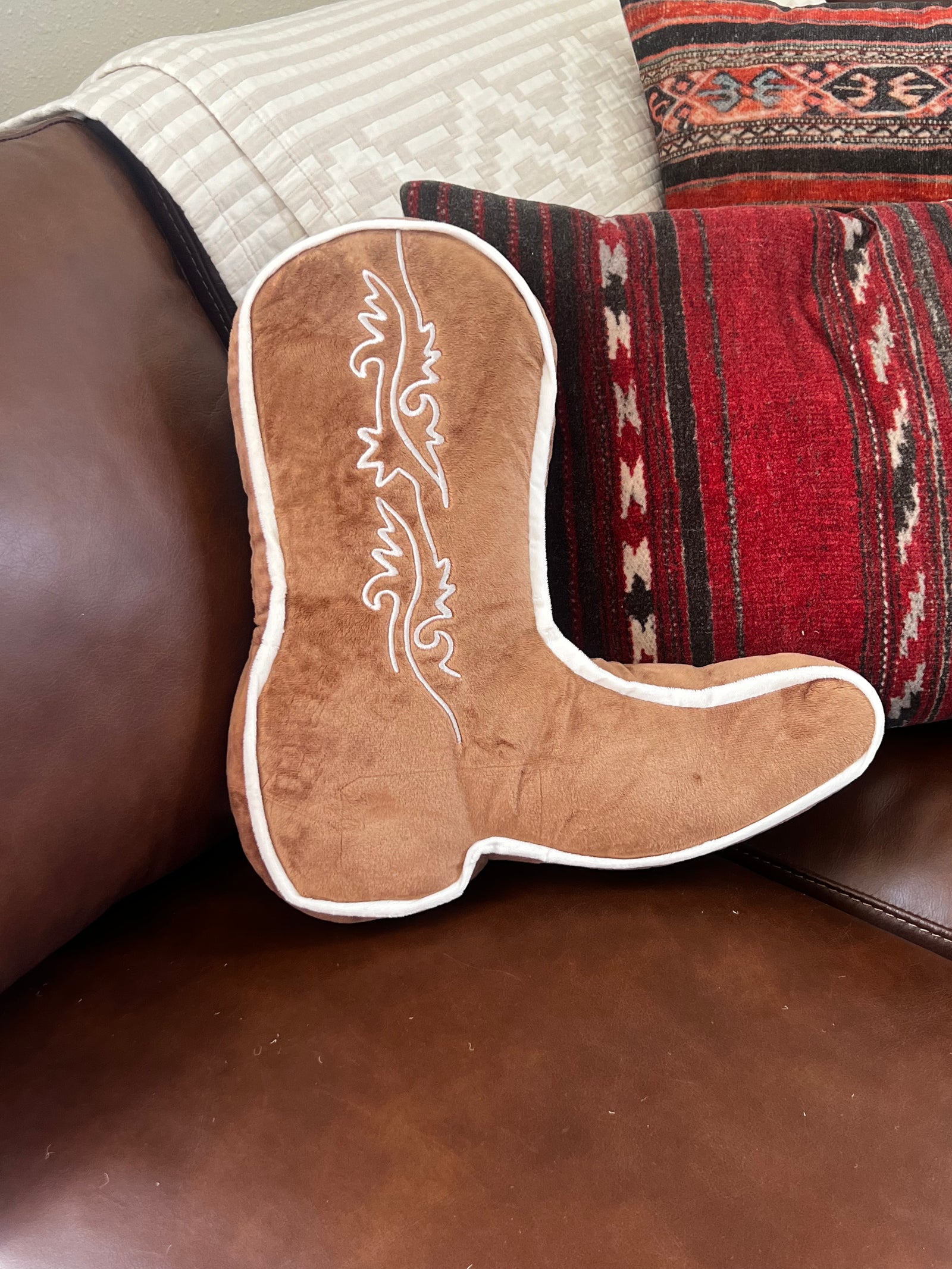 Boot Pillow-Branded Envy