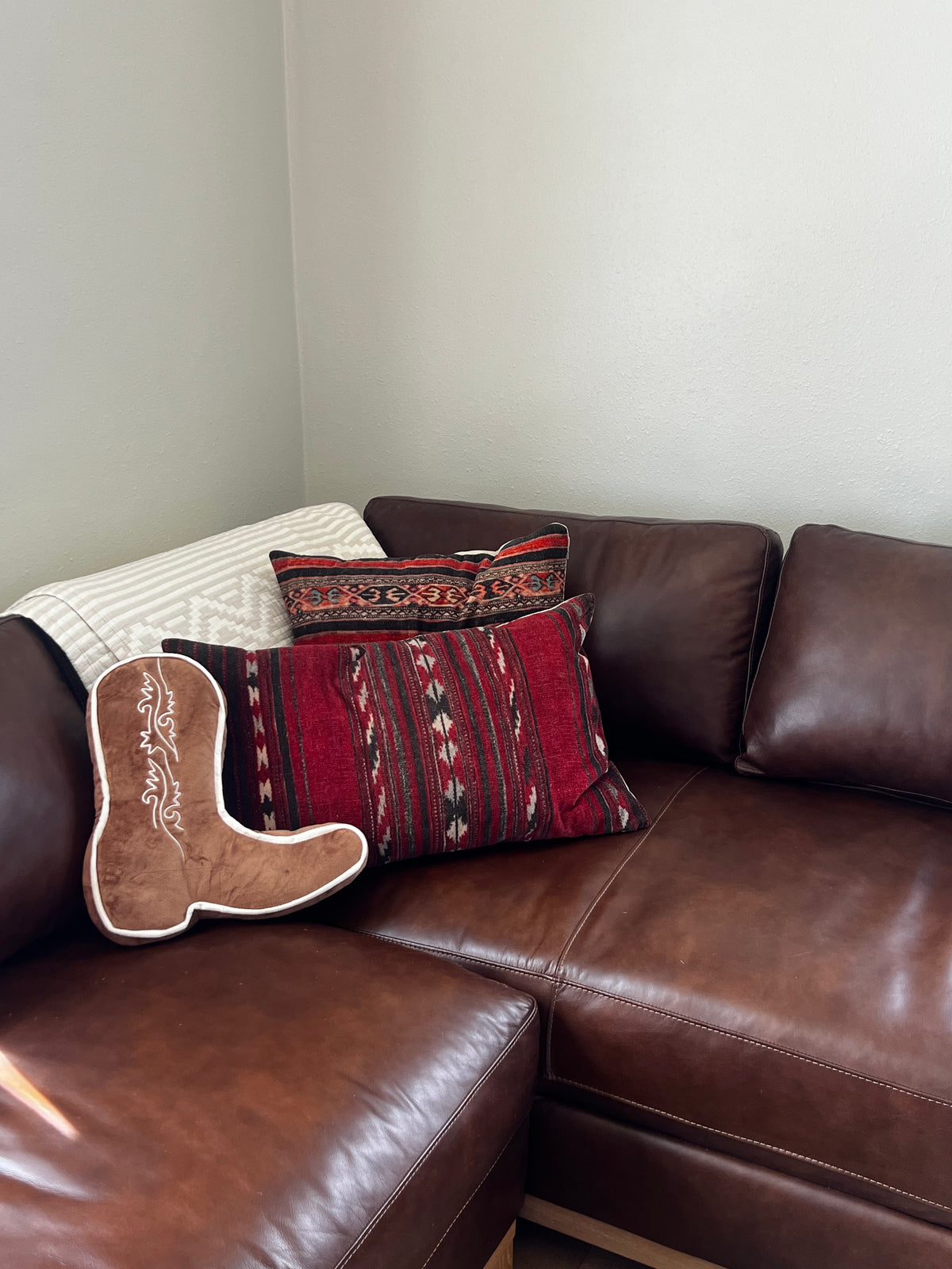 Boot Pillow-Branded Envy